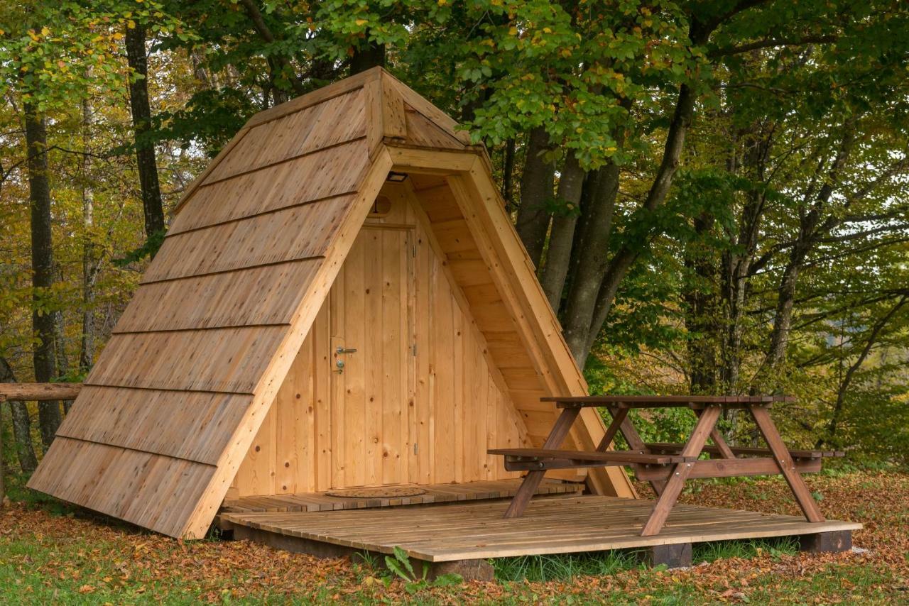 Glamping Village - Speleo Camp 로가텍 외부 사진